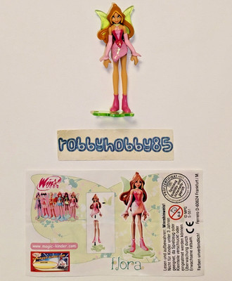 S-551 Flora + Karte / bpz Deutschland Kinder Überraschung spielzeug 2005/06 Winx