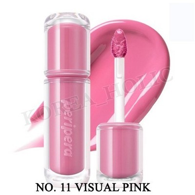 PERIPERA Mood Glowy Tint 4g #11 Visual Pink Korean Lip Make Up Glossy Tint NEU