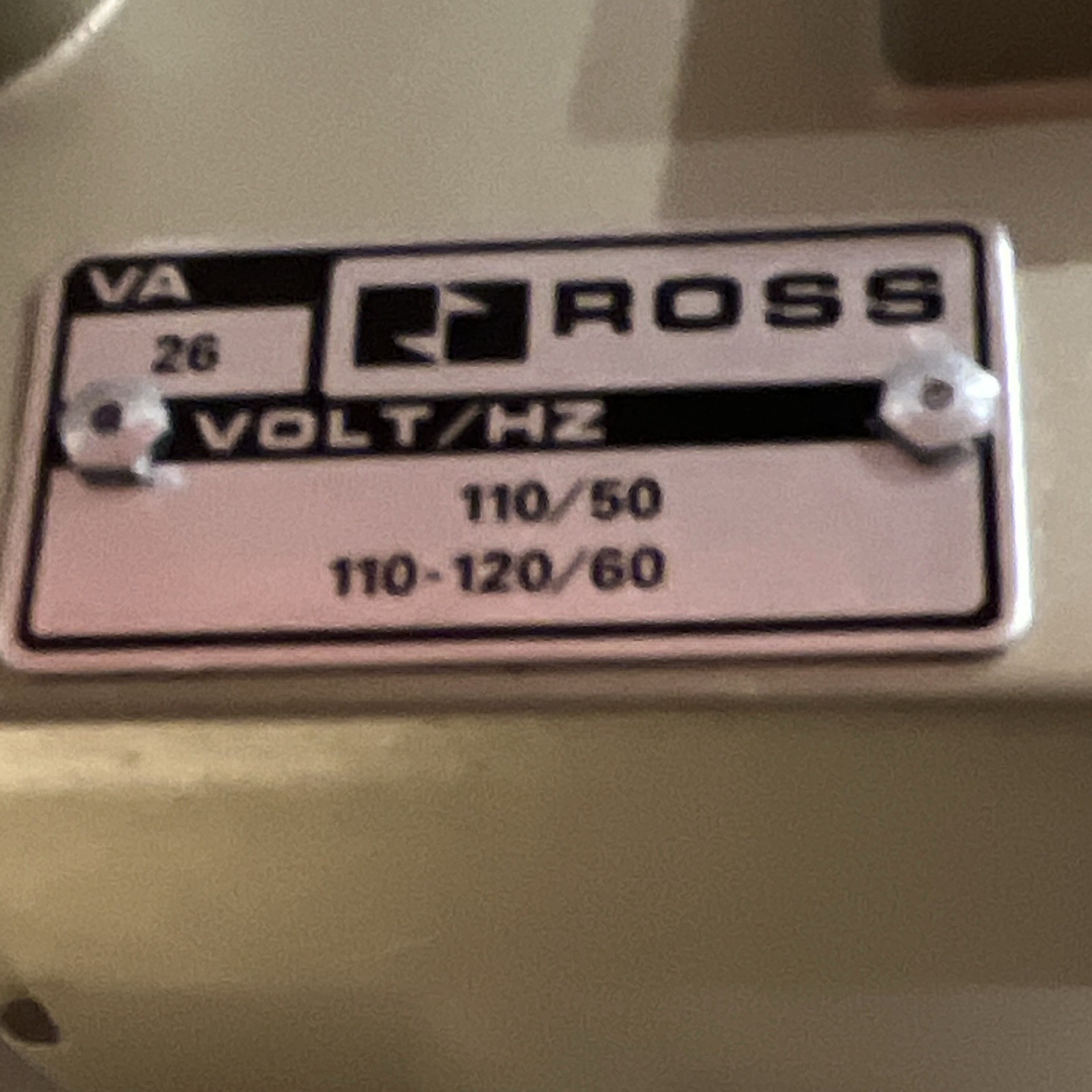 Ross Solenoid Valve 2773B4011 / 1-10 Bar , 110/50HZ , 110-120/60HZ