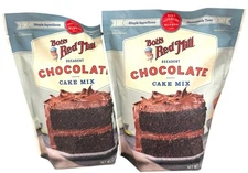 Bob’s Red Mill Decadent Chocolate Cake Mix 15.5oz 2  Bags Free Shipping