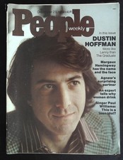 People Magazine December 23, 1974 Dustin Hoffman! People Magazine December 23, 1974 Dustin Hoffman!