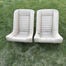 Bmw E24 Rear Seats Tan Oem 633csi 635csi L6 M6 E10 2002 Rear Buckets