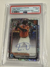 2024 Bowman Chrome Prospect Speckle Refractor /299 Lisbel Diaz PSA 9 CPA-LDI