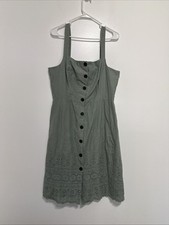 GAP Green Sleeveless Crew Neck Sundress Size 14NWT $80