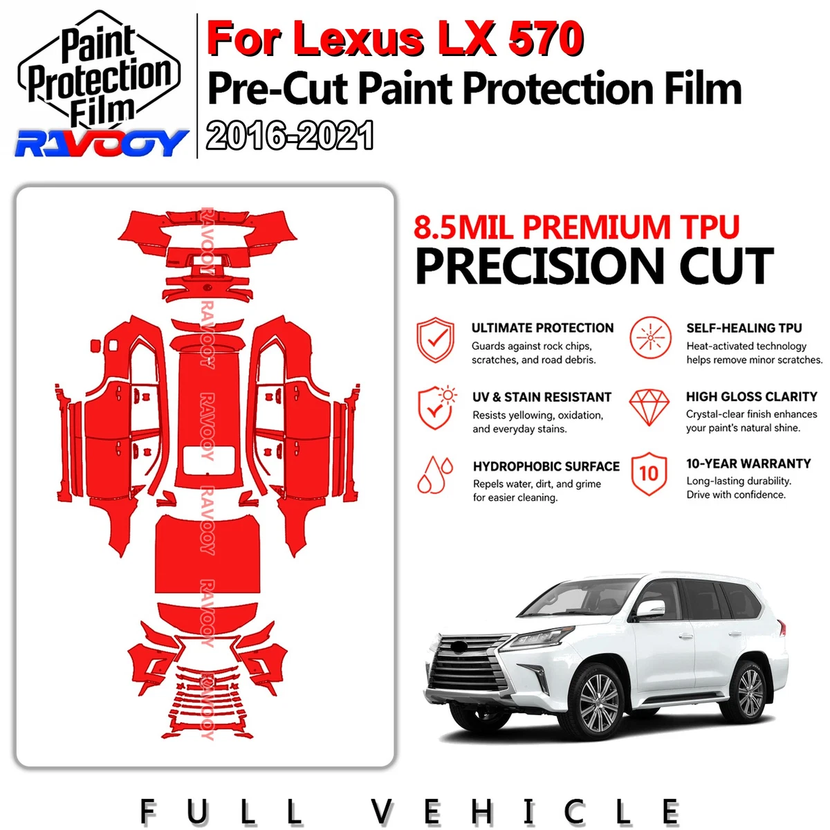 Decals & Vinyl for Lexus LX570 for sale | eBay