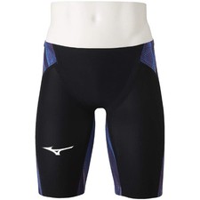 Mizuno Racing Swimsuit Mens Size 2XS GX SONIC NEO Half Spats Technical Flex