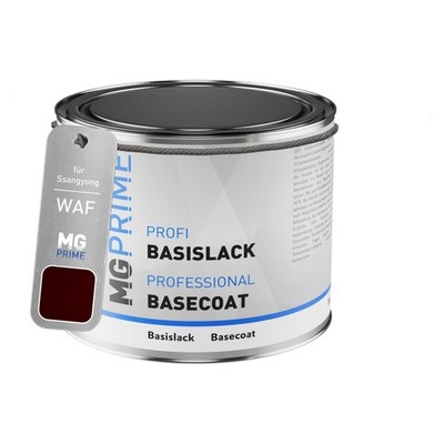 Autolack Dose spritzfertig für Ssangyong WAF Wine Red Metallic Basislack 0,5L