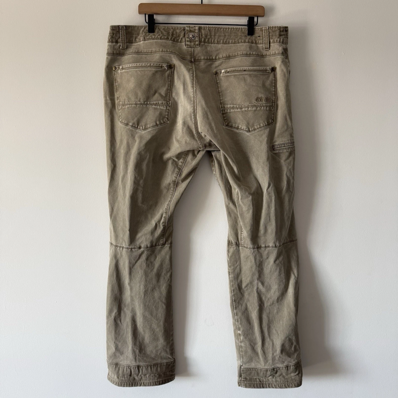 Kuhl Rydr Pants Mens Size 40x32 Gorpcore Outdoor Patina Dye Hiking Nature READ*