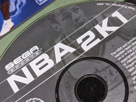 NBA 2K1 Sega Dreamcast Complete in Box