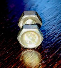 Original ESKA DDR Feingewindeschrauben M6 mit Muttern – 10 Stück – Rarität