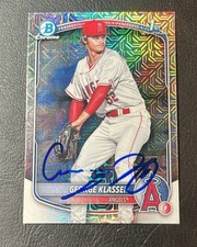 2025 Bowman Chrome George Klassen Mega Box Mojo Refractor Auto Ip GTP BCP-63 1st