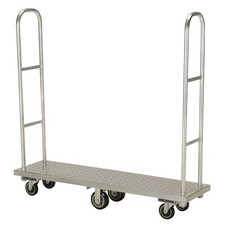 Aluminum Deck Narrow Aisle High End Narrow Aisle U-Boat Platform Truck 63 x 16