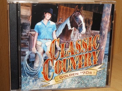 CLASSIC COUNTRY - GOLDEN '70's, 2 CD Sampler mit 30 Tracks, Neuwertig