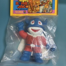 Tecmo Famicom Mighty Bomb Jack Soft Vinyl Art Toy Sofubi Figure