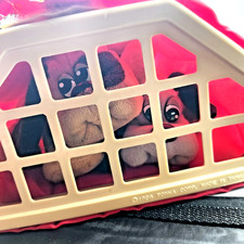 Pound Puppies and Kittens 5 Newborns Carrier Case Kennel Crate 1986 -VINTAGE