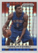 2013-14 Panini Prizm Red White & Blue Mosaic Prizm Tony Mitchell #273 4k8