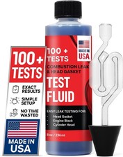 Combustion Leak Head Gasket Test Kit - Over 100 Tests - Includes 8oz Leak-Dete
