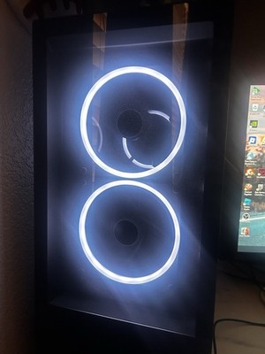 Gaming Setup PC, Monitor, Keyboard Mouse Ps5 Controller The Whole Shabang