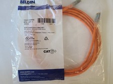 Belden Cat6 Ethernet Patch Cable - 9ft - Oran...