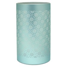 LED Table Lamps Battery Operated Cordless Desk Lights Blue Green Pink Flowers