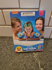 NEW IN BOX Nickelodeon Baby Shark Arm Bands - Arm Ring Floats - 2yr+