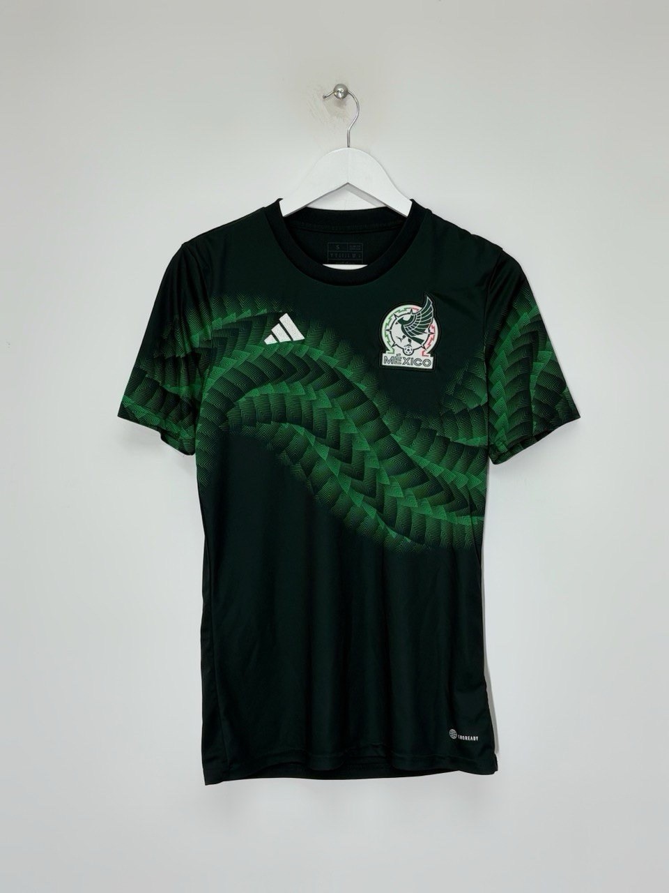 Adidas Mexico 2022 Pre Match Football Shirt Soccer Jersey Design Green Size S