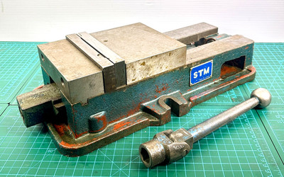 STM 6'' Vise Kurt Type Bridgeport Milling Machine W Handle