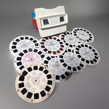 Vintage GAF View-Master, Reels Lot Cartoon Snoopy Bugs Bunny Road Runner 9 Reel