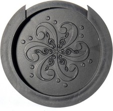 "Guitar Soundhole Cover 4 Inch, Soft Rubber Sound Hole Cover to Reduce Feedback