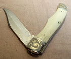 1977~CASE XX STAINLESS~MINT~LTD ED. MOBY DICK SMOOTH WHITE BONE FOLDING HUNTER~ — photo 7
