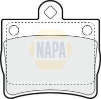 Napa Bremsbelagsatz BremsklöTze FüR Mercedes-Benz C-Klasse W202