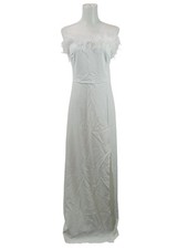 TRENDYOL Abito da sera Donna Abito Taglia IT 44 bianco elegante