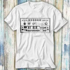Bass Line TB-303 Inspired Moog 909 Acid T Shirt Meme Gift Top Tee Unisex 1017