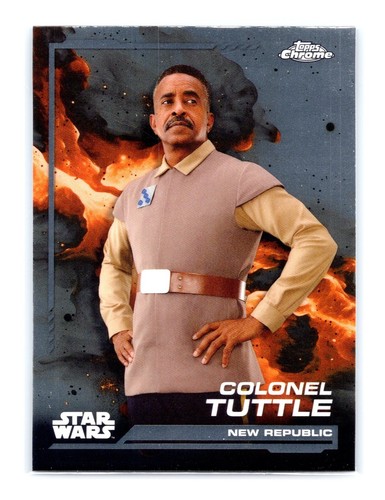2024 Topps Chrome Star Wars #55 Colonel Tuttle The Mandalorian | eBay