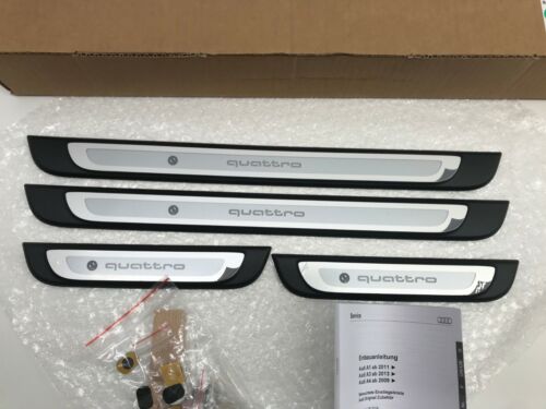 Audi Einstiegsleisten beleuchtet "quattro"-Schriftzug NEU 8V4071300B A3/S3/A4/S4 - Picture 4 of 7