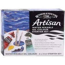Winsor Newton Artisan Water Mixable Oil Set 6 x 37ml 1590251