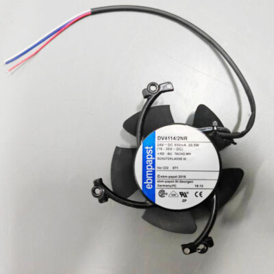 Ebmpapst Equipment dedizierter Lüfter DV4114/2NR 24V 850mA 20,5w 3pin