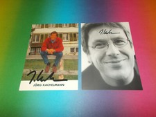 2 x Jörg Kachelmann signed autograph autograph on autograph card
