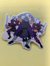 STICKER: TMNT Ninja Turtles Foot Clan Shredder Leo Don Mikey Raph Splinter April