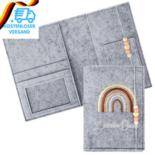 MINISONA Mutterpasshülle Aus Filz,Deutschen Mutterpass,Handgefertigte Mutterpass