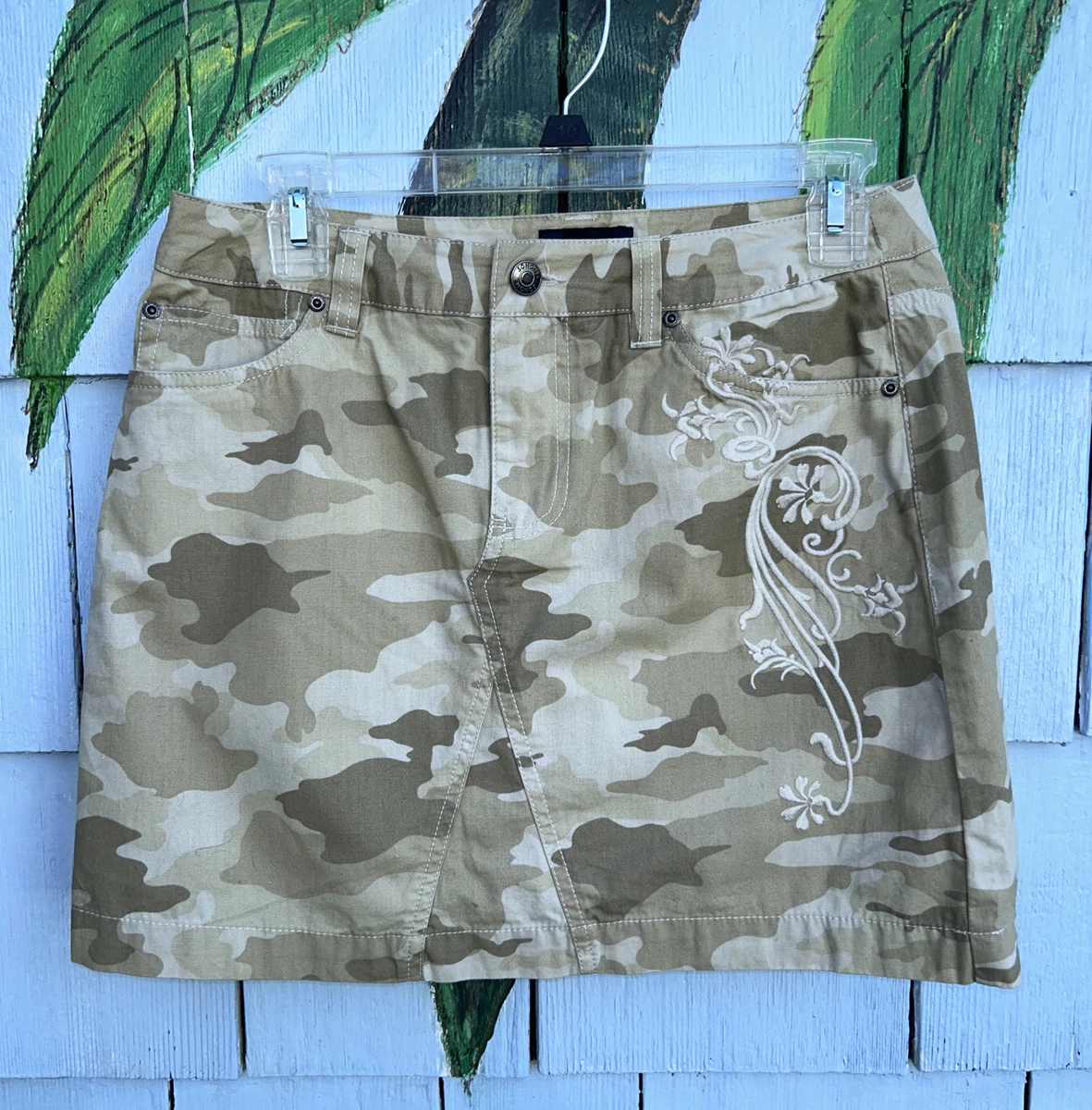 Camouflage clearance skirt 80s