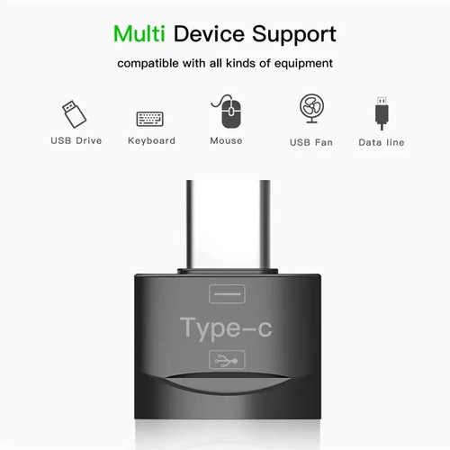 1 USB-C 3.1 Male to USB A Female Adapter Converter OTG Type C Android Phone USA - Photo 4 sur 10