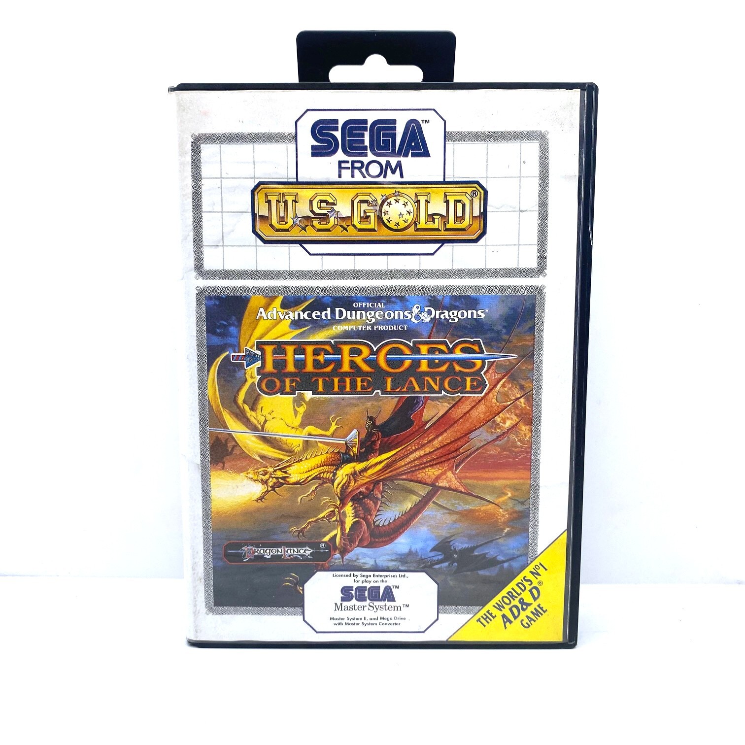Heroes Of The Lance Sega Master System COMPLET PAL CIB