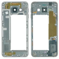 Samsung Galaxy A3 2016 SM-A310F Mittel GehäUse Antennen Rahmen Tasten Schwarz