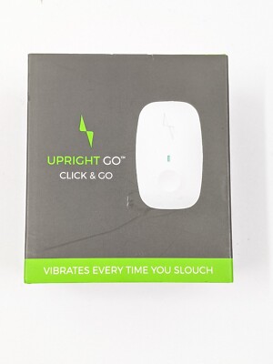 Upright Go Click and Go Improve Your Posture Vibration Tracker URB04W-IN