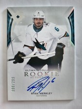Ryan Merkley 2021-22 Ultimate Collection Rookie Autographs Card 98/299