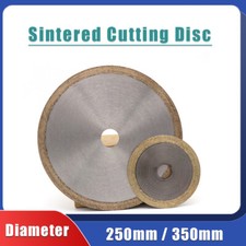 250/350mm Sintered Cutting Disc Saw Blade For Glass Ceramic Tile Jade Crystal