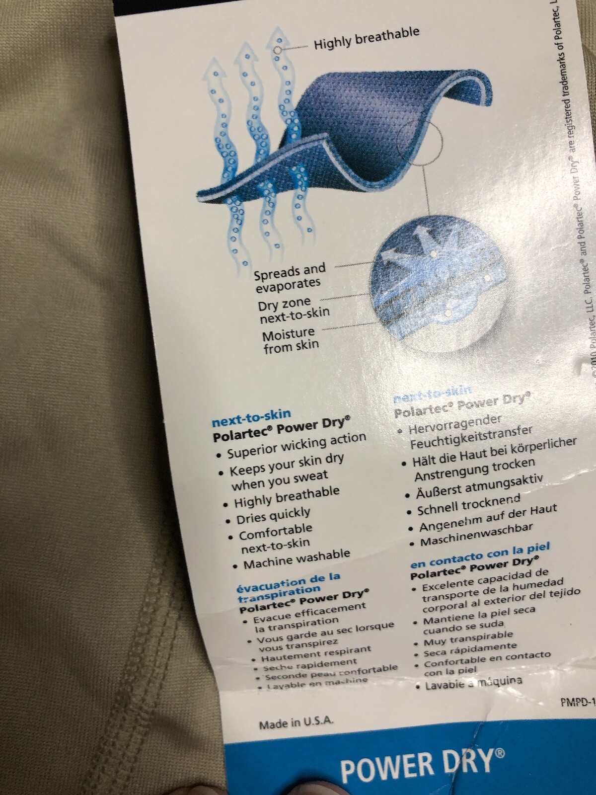 Multicam Thermal Pants Drawers, Level 1 Power Dry Base Layer Bottom Small Short