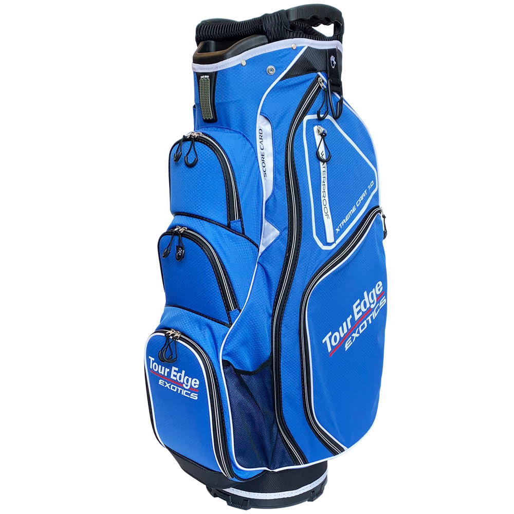 Men's Tour Edge Exotics Xtreme 7.0 Cart Bag - Blue/White