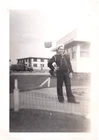 Handsome Sailor at USO Club Maryland MD WW2 1940s Military Photo Gay Interest